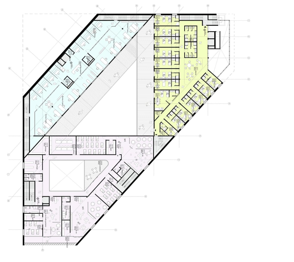 carte du centre commercial euraLille 