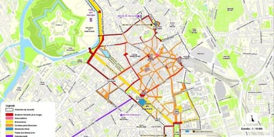 Carte de la braderie de Lille