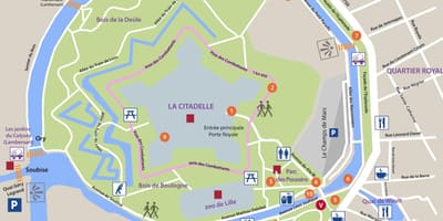 La carte de Lille parc