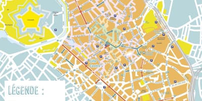 La carte de Lille municipalités